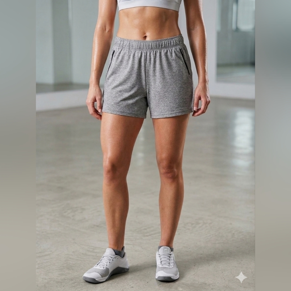 Liberty Pro Heather Grey Athletic Shorts - Size L (Euc)
